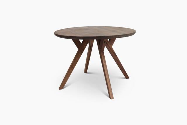 The Line Edition Round Coffee Table - Midcentury Modern Customizable - image 1