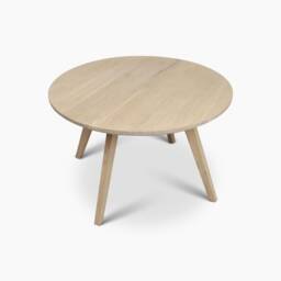 The Line Edition Round Coffee Table - Midcentury Modern Customizable - thumbnail 2
