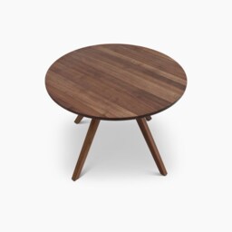 The Line Edition Round Coffee Table - Midcentury Modern Customizable - thumbnail 3