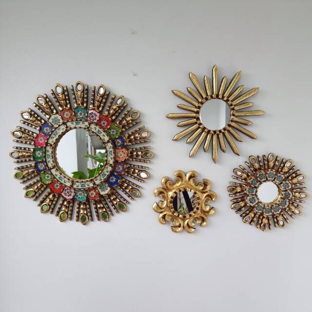 "Peruvian Mirrors ""Glamorous Rainbow" - image 1