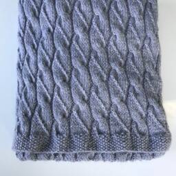 Knitted Baby Blanket - thumbnail 2