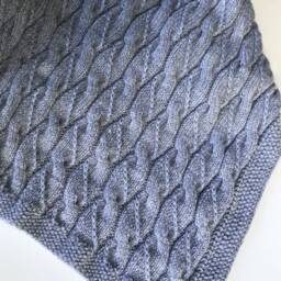 Knitted Baby Blanket - thumbnail 4