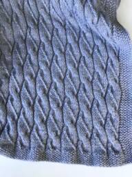 Knitted Baby Blanket - thumbnail 1