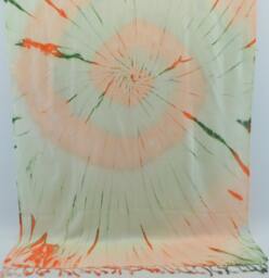 Turkish Towel, Dye Beach Towel, Turkish Peshtemal, 38''x65 - thumbnail 1