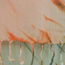 Turkish Towel, Dye Beach Towel, Turkish Peshtemal, 38''x65 - thumbnail 3