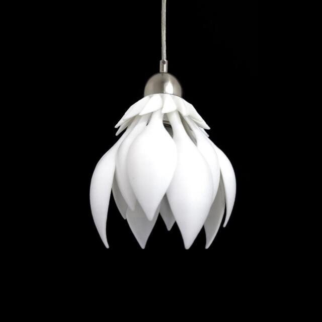 Photon Reef Leaf Flower 3D Printed Pendant Light - image 1