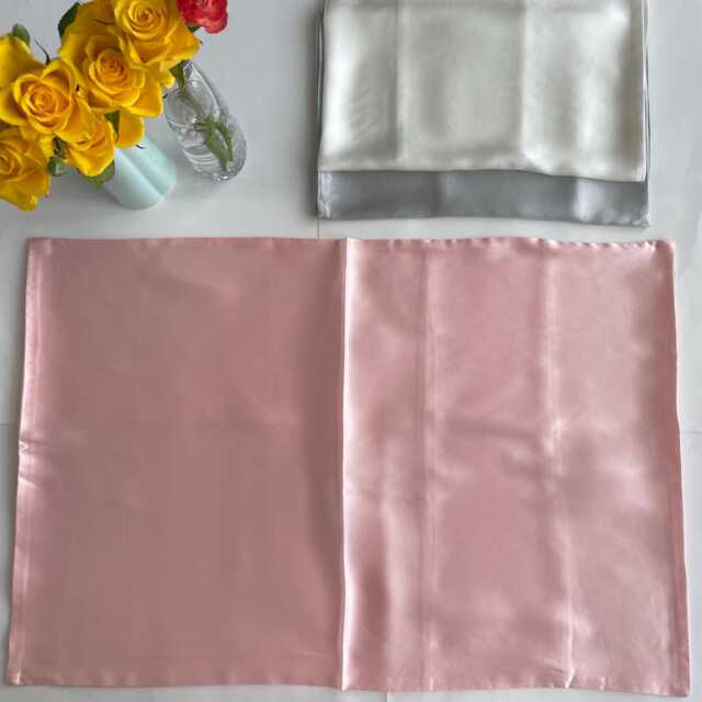 100% Pure Mulberry Silk Pillowcase - 19 Momme Luxury Pillow Cover Soft & Smooth Hair & Skin Care - image 1