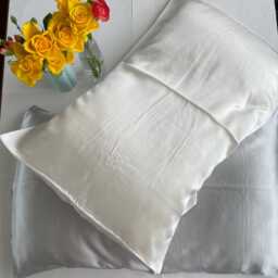 100% Pure Mulberry Silk Pillowcase - 19 Momme Luxury Pillow Cover Soft & Smooth Hair & Skin Care - thumbnail 2