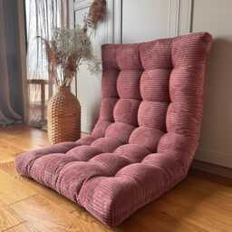 Tufted Floor Cushions - French Style Cushion Bench Cushion- Handmade Home Decor Pillow Custom Pillow Corduroy Window Cuchion - thumbnail 2