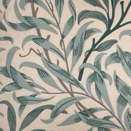 William Morris Bough Green Beige Floral Cushion Cover 16 - thumbnail 3