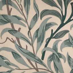 William Morris Bough Green Beige Floral Cushion Cover 16 - thumbnail 2