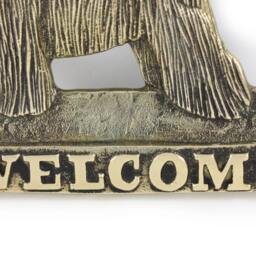 Afghan Hound, Dog Welcome, Hanging Decoration, Limited Edition, Artdog - thumbnail 4