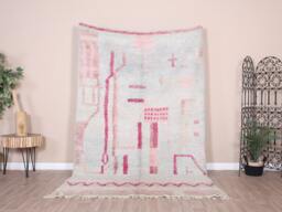 Authentic Boujaad Rug, Soft Moroccan Rug 5x9 Ft - thumbnail 1