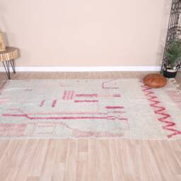 Authentic Boujaad Rug, Soft Moroccan Rug 5x9 Ft - thumbnail 2