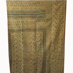Handmade Vintage Kantha Quilt Recycled Boho Throw Blanket - 56 X 80 Inches - thumbnail 4