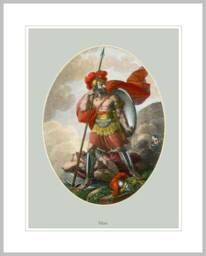 Mars God Of War Roman Army Wall Gicl??e Print - thumbnail 1