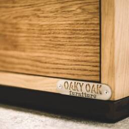 Modern Industrial Nightstand, Handmade Bedside Furniture, Minimalist Bedroom Storage, Rustic Wood Accents - thumbnail 3