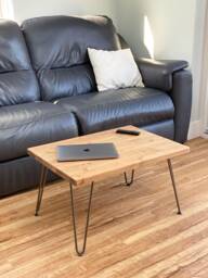 Hoian // Scandinavian Coffee Table With Hairpin Legs