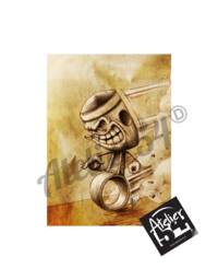 Piston Poster, Home Wall Decoration, Birthday Gift For A Biker Friend - thumbnail 1