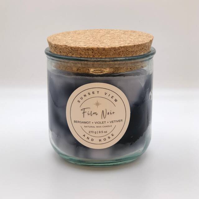 Bergamot, Violet, & Vetiver Scented Soy Candles - image 1
