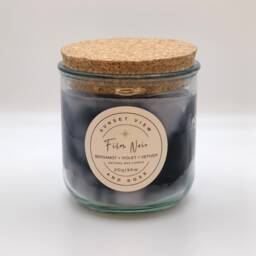 Bergamot, Violet, & Vetiver Scented Soy Candles - thumbnail 1