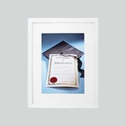 Certificate Frame. Perfect For Diplomas, Graduation & Achievements. Suitable An A4 Photo/Certificate. A3 Wooden Display Frame - thumbnail 3