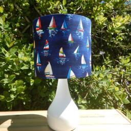 Yacht Lampshade Coastal Holiday Home Decor - thumbnail 2