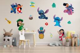 Children's Popular Characters Room Decorations Removable Wall Stickers Set Decal Home Decor Art Vinyl Mural Kids Interior Design - thumbnail 1