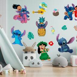Children's Popular Characters Room Decorations Removable Wall Stickers Set Decal Home Decor Art Vinyl Mural Kids Interior Design - thumbnail 3
