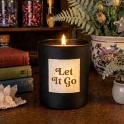 Let It Go Candle - High Quality Soy Wax - Manifestation Witchcraft Gifts For Her Aromatherapy - thumbnail 2