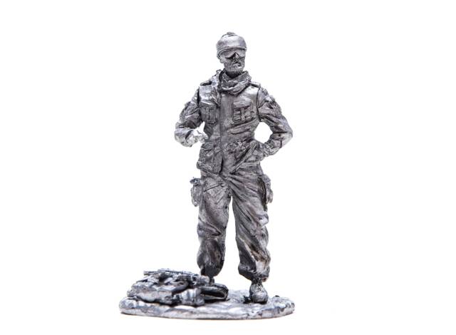 Tin 54mm Nato Warrior 50mm - image 1