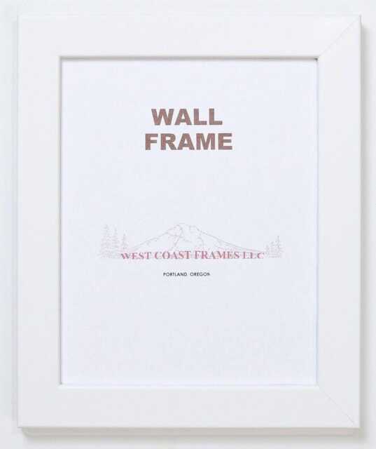 26021 White Finish Picture Frame 100% Made in Usa
