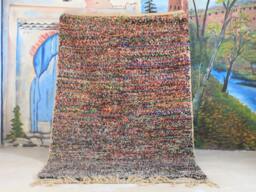 Moroccan Rug , Beni Mrirt Rug, Premium Quality Modern Artwork, Handwoven Large Shaggy - thumbnail 1