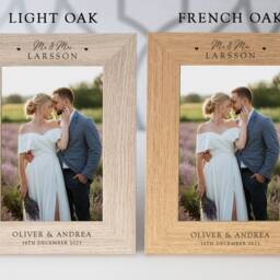 Personalised Wedding Photo Frame - thumbnail 2
