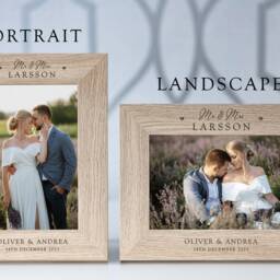 Personalised Wedding Photo Frame - thumbnail 3