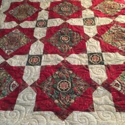 Holiday Sparkle Lap/Throw Quilt - thumbnail 2