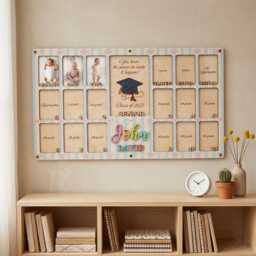 Personalized School Years Photo Frame, Custom Name Picture Pre K To Graduation Frame - thumbnail 1