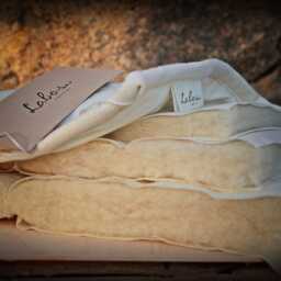 Organic Wool Pillow For Master Bedroom - Handmade Eco-Friendly King Bedding, 1Pc. - Us Duty Paid - thumbnail 4