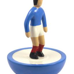 Handmade Ceramic France Soccer Player Statue - Retro Style Decor - 30cm - thumbnail 3