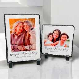 Personalised Mother's Day Photo Slate - Custom Mum Gift, Birthday Picture Frame, Memorial Keepsake, Family Photo, Gift