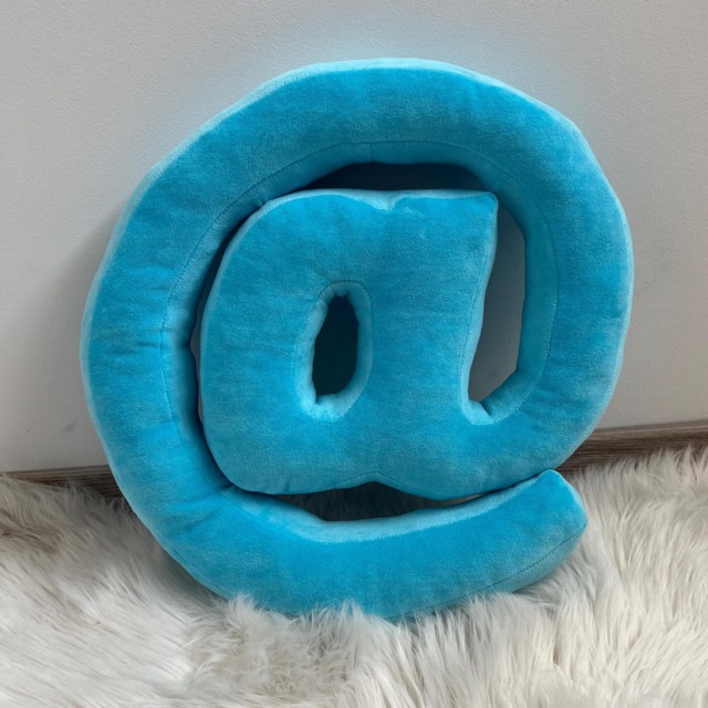 Velour Letter Pillow Multicolored Monogram Initial, Custom Cotton Cushion - image 1