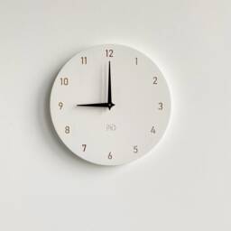 Minimalist Wooden Wall Clock Modern Nursery Decor - thumbnail 4