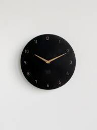 Minimalist Wooden Wall Clock Modern Nursery Decor - thumbnail 1