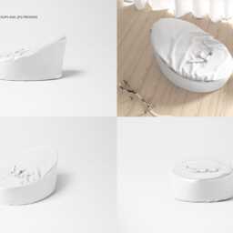 Baby Bean Bag Mockup Set - thumbnail 2