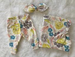 Baby Blanket & Newborn Hat Or Headband Set. Leggings. Girl Shower Gift. Photo Prop. Take Home