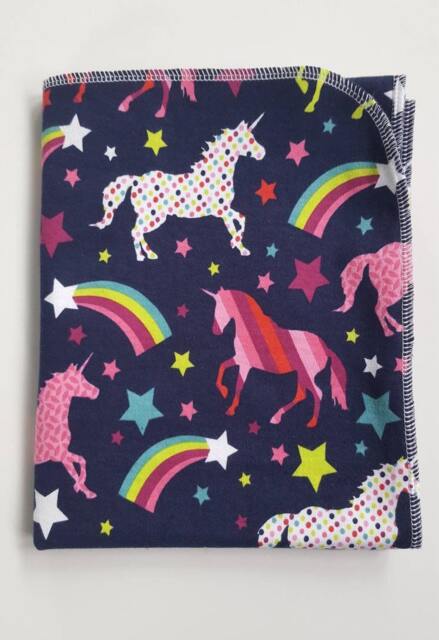 Rainbow Swaddle Blanket & Hat Set. Newborn Take Home Unicorn Baby Shower Gift. Photo Prop. Girl - image 1