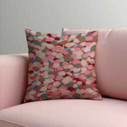 Abstract Dot Cushion Cover, Painterly Brushstroke Pattern Pillow Case, Warm Earthy Tones Throw Modern Home Decor - thumbnail 3