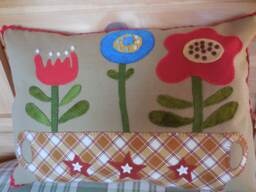 Pick Me Up Flower Basket Pillow - thumbnail 1