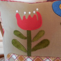 Pick Me Up Flower Basket Pillow - thumbnail 2
