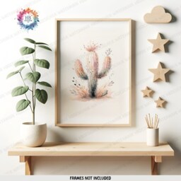 Cowgirl Nursery Prints - Set Of 3 Posters - Western Girl Room Decor Boho Country Cow Gift Kids Girls Bedroom Wall Art Baby - thumbnail 3